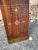 Wood Pair of Vintage Vinyl Seat Brass Inlaid Camel Saddle Stools For Sale - Image 7 of 12