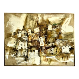 Mid-Century Modern Abstract Mediterranean Village For Sale