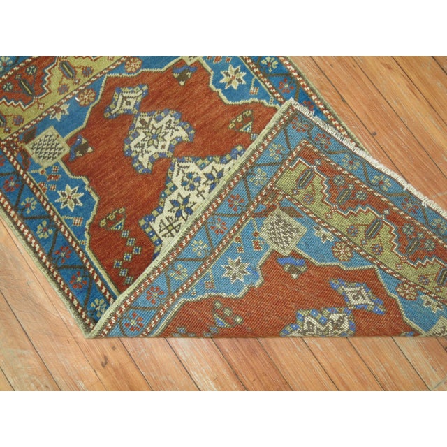 Early 20th Century Early 20th Century Zabihi Collection Turkish Small Rug - 1'9" x 3'3" For Sale - Image 5 of 5