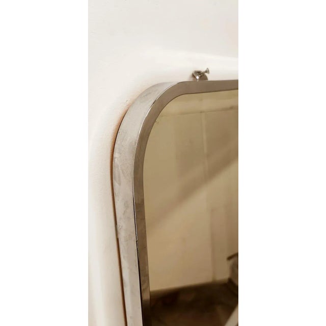 Mirror With Chrome Frame For Sale - Image 4 of 12