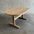Wood Tami Oval Dining Table For Sale - Image 7 of 9