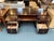 Pederesen's Furniture Company Executive Desk With Locking Key For Sale - Image 10 of 13