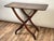 Traditional Antique English Regency Mahogany Folding Coaching or Sporting Table C. 1825–1845 For Sale - Image 3 of 9