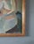 1955 Mid-Century Modern 'A Moment Between Thoughts' Swedish Abstract Figurative Oil Painting, Framed For Sale - Image 6 of 10
