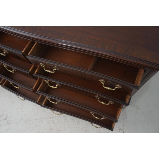Drexel Heritage Drexel Heritage Heirlooms Mahogany Double Dresser For Sale - Image 4 of 18