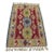 1990s Scandinavian Blue Flamestich Rug For Sale