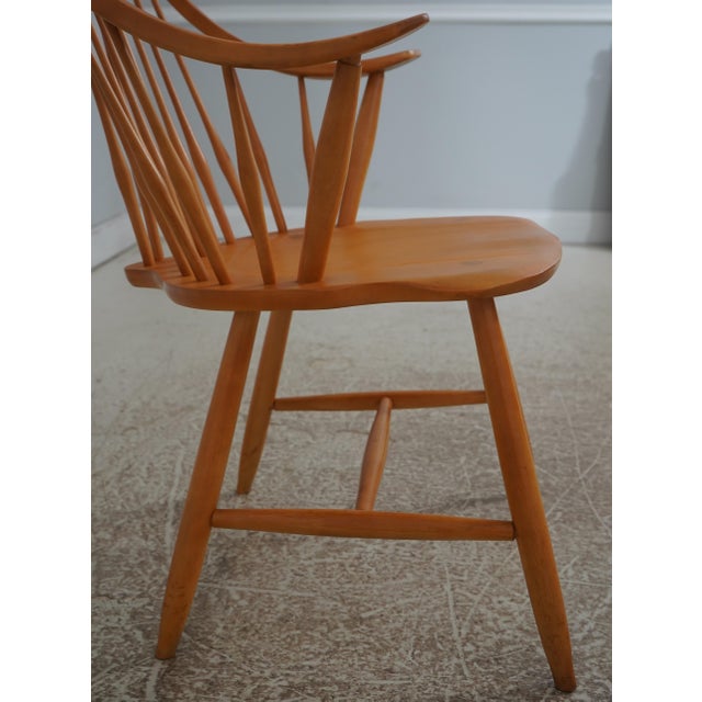 Wood Hale Pair of Continuous Arm Windsor Chairs For Sale - Image 7 of 18