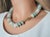 Beryl Aquamarine Morganite Beaded Necklace, Gold Plate Clasp, 19" For Sale In Cleveland - Image 6 of 7