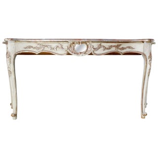 19th Century Italian Hand-Painted Console Table For Sale