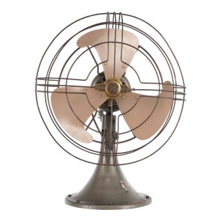 Vintage 1930s General Electric Vortalex Table Fan For Sale