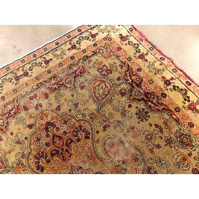 1920s Antique Persian Rug. 4'x 6'6" For Sale - Image 15 of 18