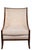 Mid 20th Century Pr. High Style High Back Gondola Scoop Chairs For Sale - Image 10 of 14