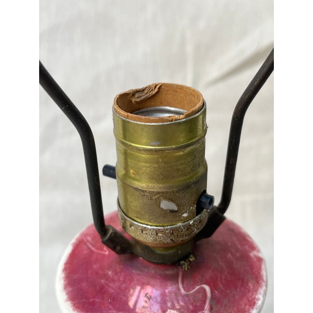 Mid 20th Century George and Martha Washington Porcelain Urn Table Lamp Base For Sale In Los Angeles - Image 6 of 8