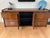 Vintage 1980s Deco Revival Alf Italia Mahogany Burl Wood & Black Lacquer 4-Piece Bedroom Set - Eastern King For Sale - Image 12 of 17