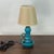 Accolay Pottery 1960s Small Turquoise Ceramic Candlestick Lamp by Accolay Pottery For Sale - Image 4 of 7