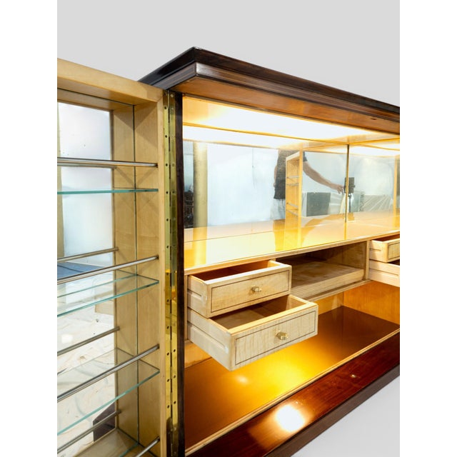Mid-Century Italian Inlaid Sideboard or by Paolo Buffa, 1958 For Sale - Image 14 of 18