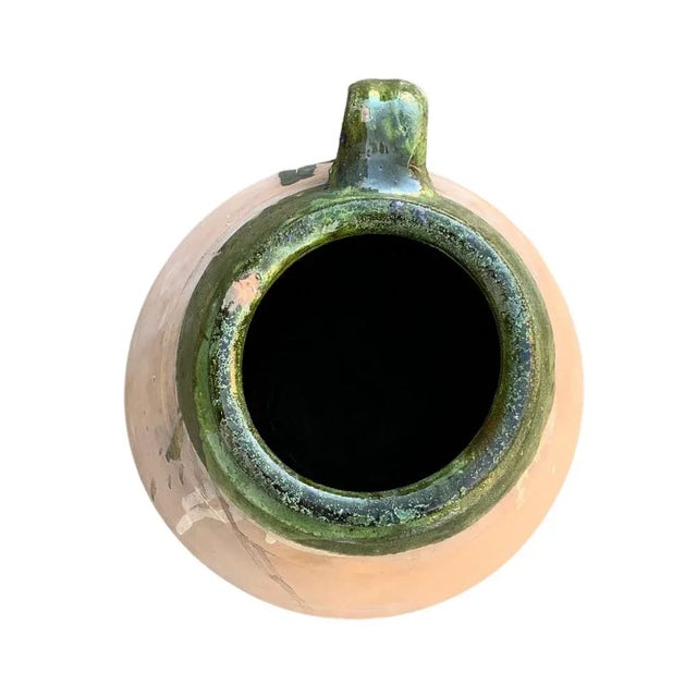 1940s Vintage Turkish Terracotta Oil Jar For Sale - Image 5 of 6