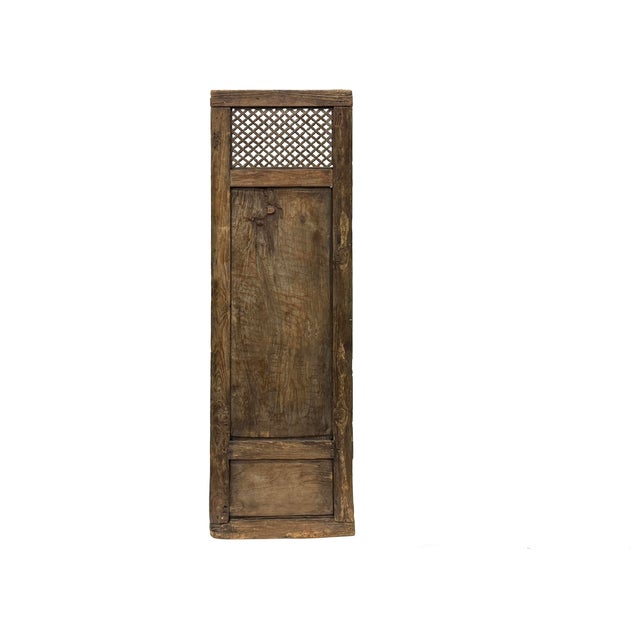 Vintage Restored Relief Floral Motif Rectangular Wood Wall Panel A For Sale - Image 4 of 10