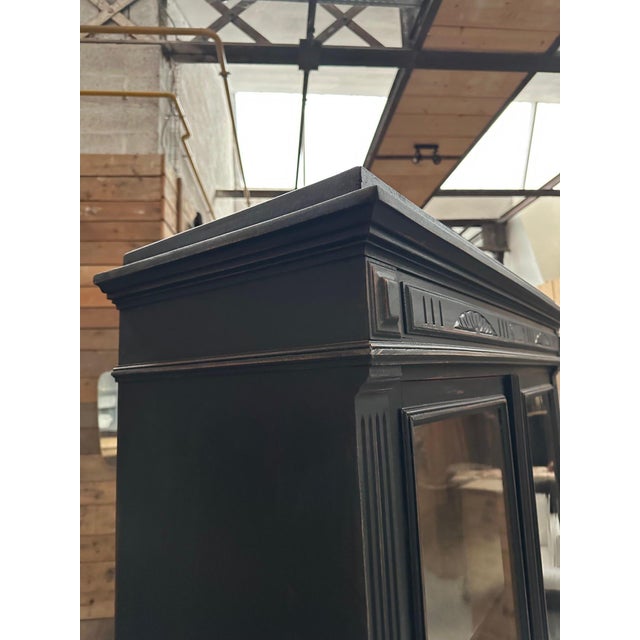 Patinated Napoleon III Display Cabinet For Sale - Image 5 of 8