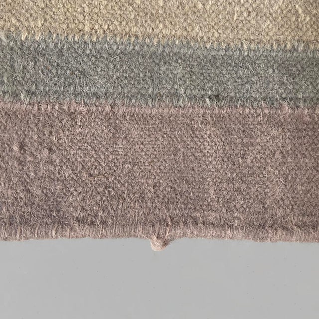 Italian Modern Short-Pile Rug with Geometric Pattern, 1980s For Sale - Image 12 of 15