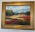 Kirk Miller Countryside Farm Plein Air Impressionism: Framed “Countryside Farm” is A beautiful landscape showing summer...