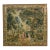 Vintage European Formal Garden and Figures Scenic Tapestry For Sale