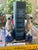 English Vintage Staffordshire Style Dalmatian Dog Ceramic Bookends on Cobalt Blue Bases – A Pair For Sale - Image 3 of 9