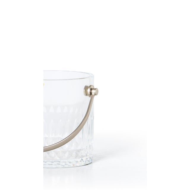 Art Deco 1920s Baccarat Ice Bucket For Sale - Image 3 of 3