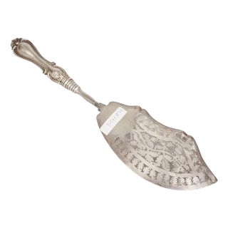 Vintage Silver Spatula For Sale