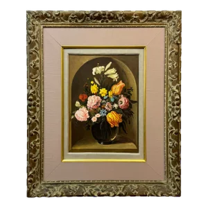 Alexander Lisovsky Floral Still Life Painting