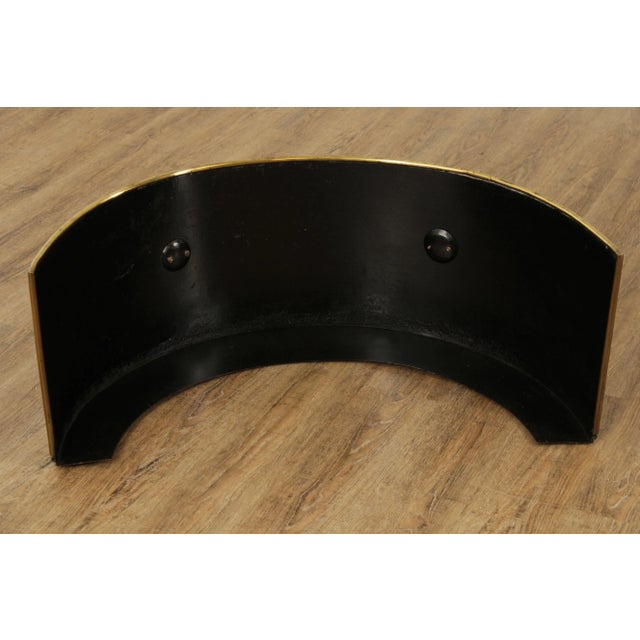 Early 20th Century Early 20th Century Regency Style Toleware Fireplace Fender For Sale - Image 5 of 13