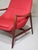1950s Armchair in Teak and Red Upholstery by Rastad & Relling for Dokka Möbler, Norway, 1950s For Sale - Image 5 of 15
