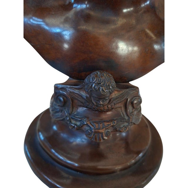 Brown Vincenzo Gemito Alessandro (Anastolè), Bust of Young Boy, 1890, Bronze For Sale - Image 8 of 15