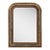 French Louis-Philippe Style 1900s Gilt Wall Mirror with Etched Foliage Motifs For Sale