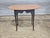 American Late 20th Century Tiger Maple Benchmade Dining Table Breakfast Table Tavern Table Black Base For Sale - Image 3 of 10