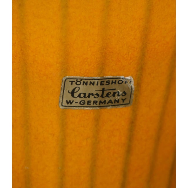 Ceramic Model 5039-30 Orange Striped Ceramic Vase from Carstens Tönnieshof, 1970s For Sale - Image 7 of 10
