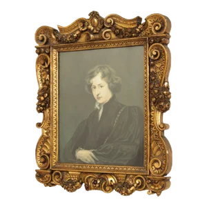 Vintage 'Self-Portrait of the Artist' Art Print, After Anthony Van Dyck