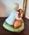 Ceramic Sadek Figurine With Dachshund Dog and Child For Sale - Image 7 of 11