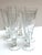 Late 20th Century Bamboo Pattern Etched Stemware - Set of Six For Sale - Image 10 of 11