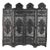 Carved Four Panel Chinese Screen For Sale