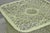 Green Vintage Russell Woodard Mid Century Modern Spun Fiberglass Footstool Ottoman For Sale - Image 8 of 10