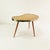 A table/flower stand, manufactured by Akti in Germany, 1960s. It features an irregular kidney shape. Constructed solidly...