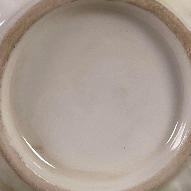 Green Vintage Cabbage-Form Porcelain Teacup – "Bai Cai" Master Cup For Sale - Image 8 of 9