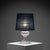 Glass Sculptural Ml1 Table Lamp in Glass by Ingo Maurer for M Design, Germany, 1970s For Sale - Image 7 of 7