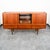 1960s Mid Century Danish Modern Credenza Sideboard Central Bar Teak MCM 6 Drawers 78" For Sale - Image 5 of 12