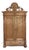 Antique German Pine Armoire For Sale
