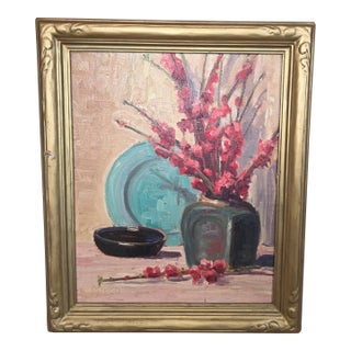 Early 20th C Impressionist Still Life Painting For Sale
