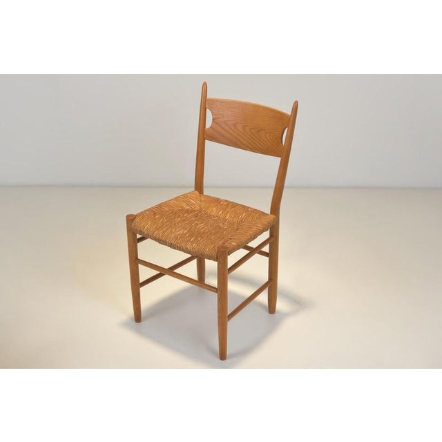 Charlotte Perriand Chair in Ash Wood by Charlotte Perriand, Germany, 1960, Set of 6 For Sale - Image 4 of 14