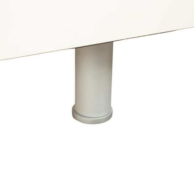 Wood White and Dark Grey Wooden Bed from Ligne Roset For Sale - Image 7 of 16