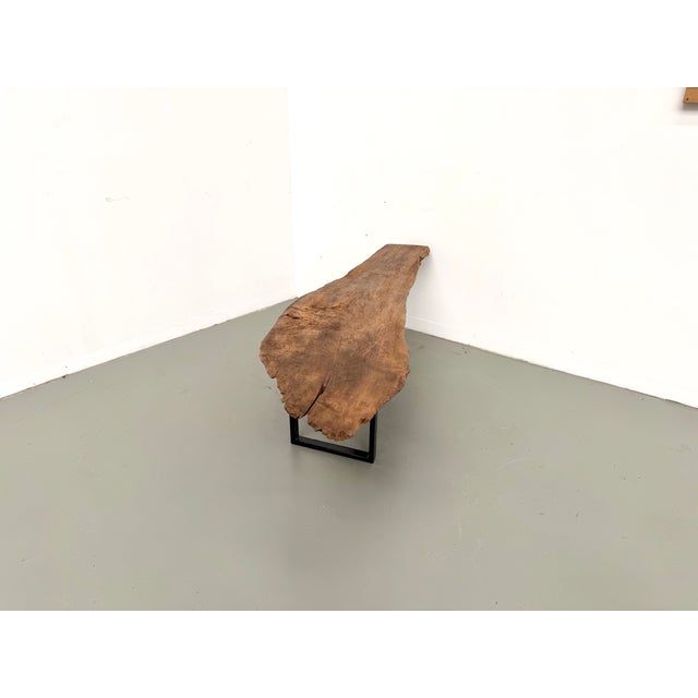 Organic Coffee Table in Poplar, 1990s For Sale - Image 9 of 18